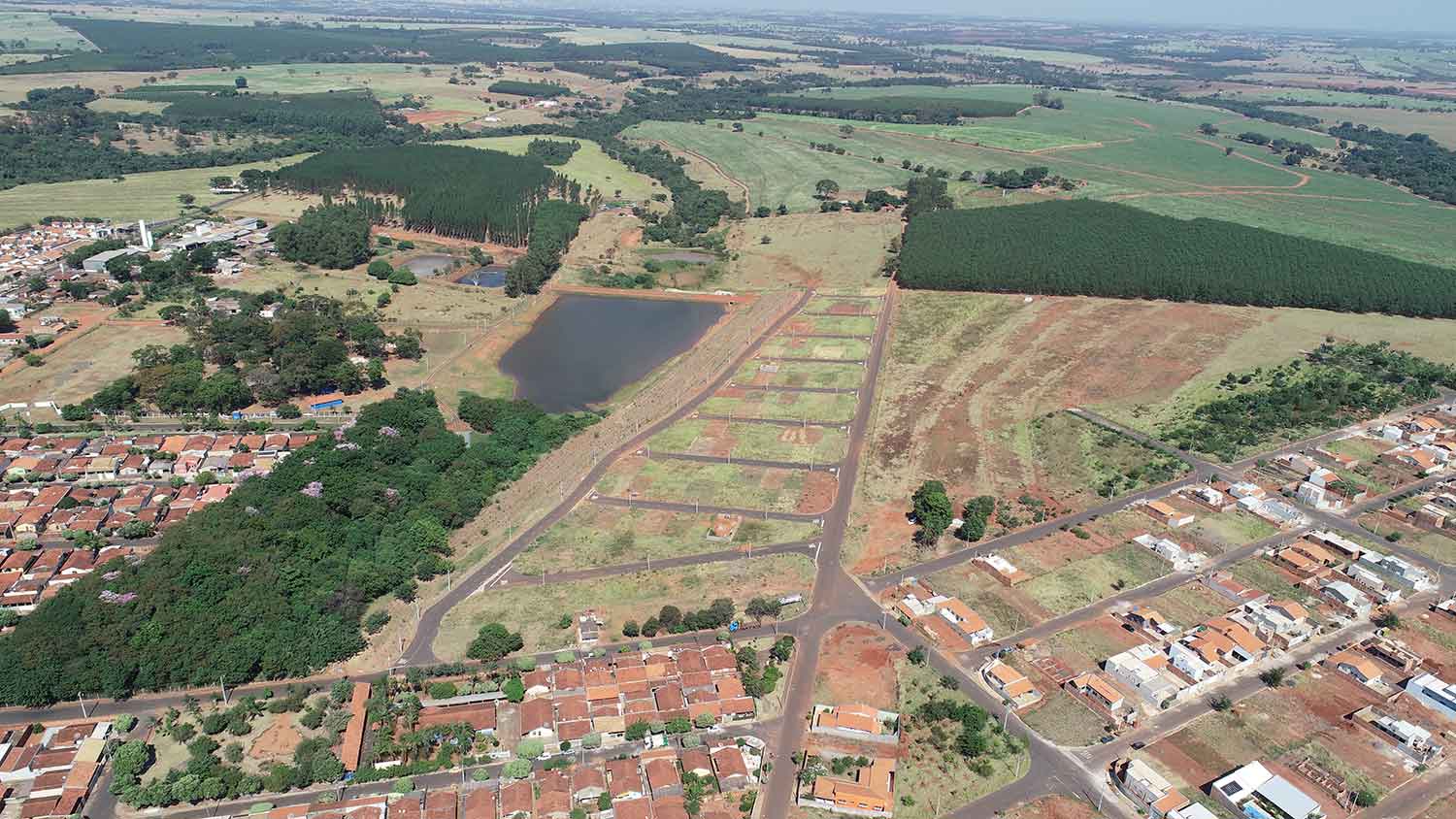 Foto Aérea do Loteamento